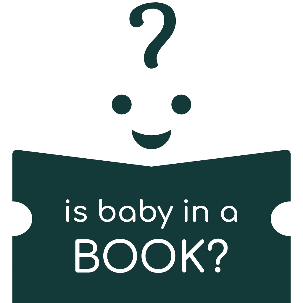 Is baby in a book header logo